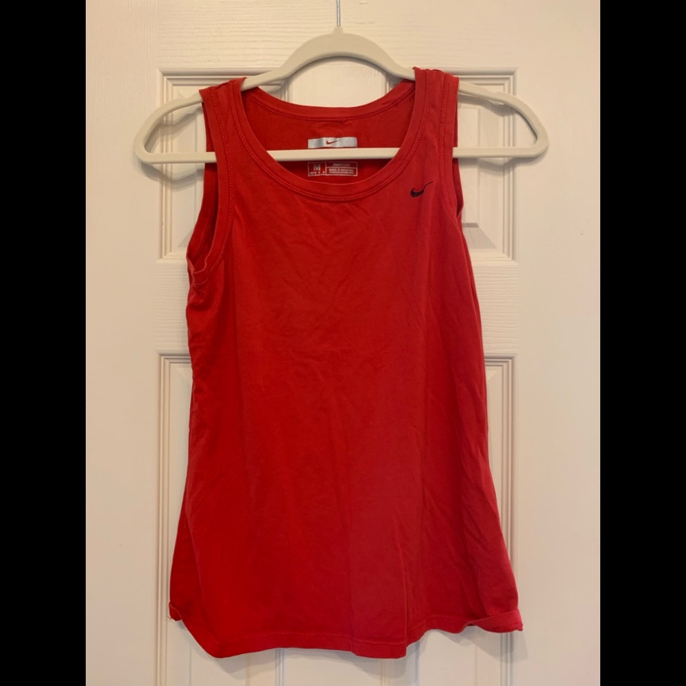 Nike Red Sports Tank